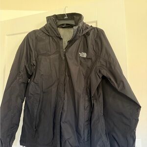 The North Face Men's Gray Raincoat